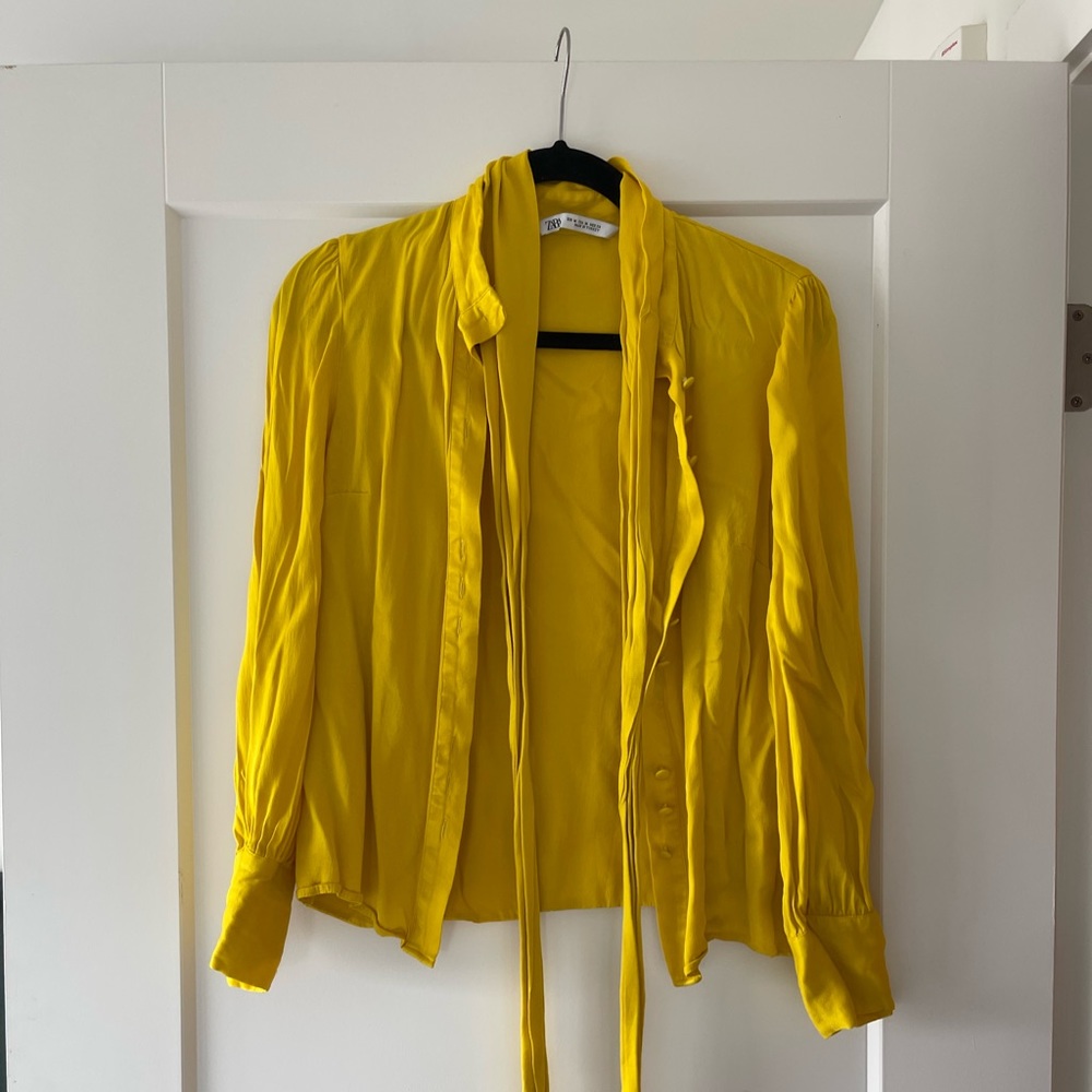 ZARA high neck top